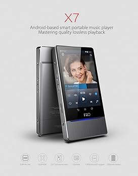 FiiO X7 AM1 &amp; AM3 Dignisケース付き Amazon.co.jp: FiiO x7高解像度オーディオプレーヤー(ベース